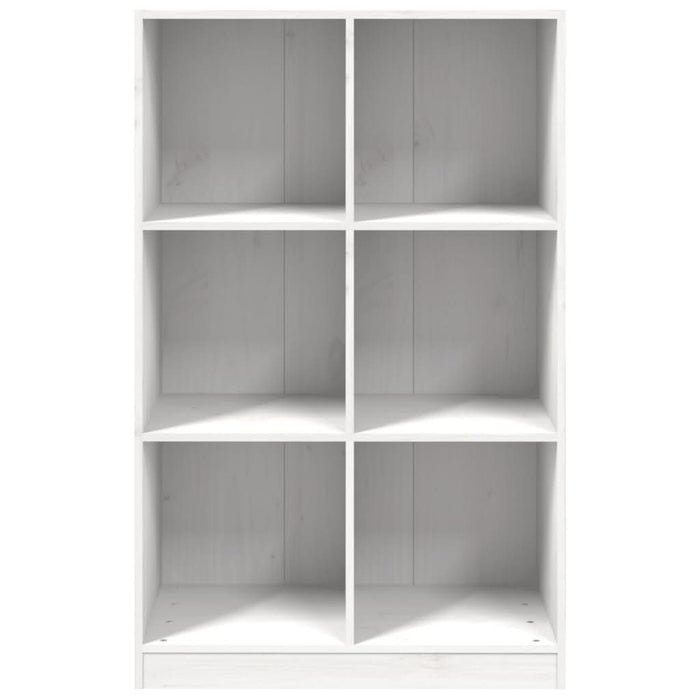 Bibliotecă, alb, 70x33x110 cm, lemn masiv de pin - WALTI WALTI