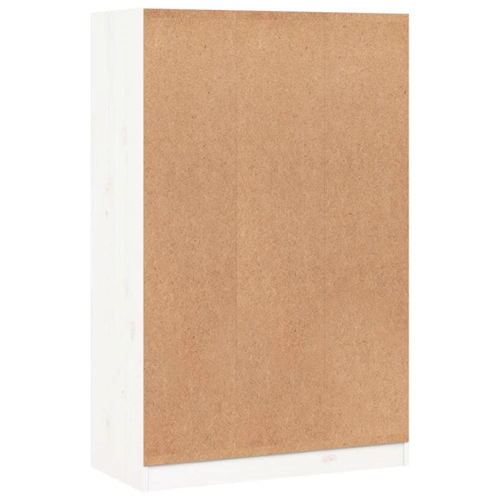 Bibliotecă, alb, 70x33x110 cm, lemn masiv de pin - WALTI WALTI