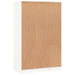 Bibliotecă, alb, 70x33x110 cm, lemn masiv de pin - WALTI WALTI