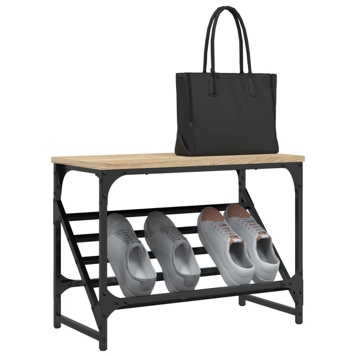 Suport de pantofi, stejar sonoma, 60x30x45 cm, lemn prelucrat - WALTI WALTI