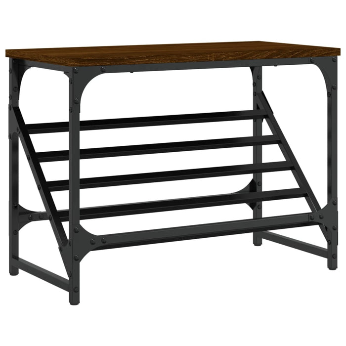 Pantofar, stejar maro, 60x30x45 cm, lemn compozit - WALTI WALTI