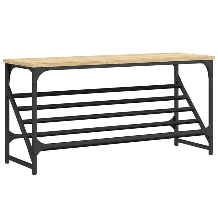 Suport de pantofi, stejar sonoma, 90x30x45 cm, lemn prelucrat - WALTI WALTI