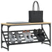 Suport de pantofi, stejar sonoma, 90x30x45 cm, lemn prelucrat - WALTI WALTI