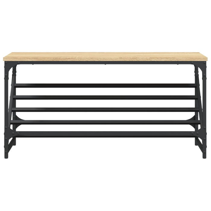 Suport de pantofi, stejar sonoma, 90x30x45 cm, lemn prelucrat - WALTI WALTI