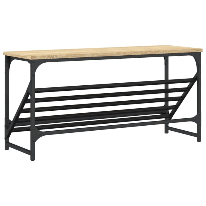 Suport de pantofi, stejar sonoma, 90x30x45 cm, lemn prelucrat - WALTI WALTI