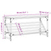 Suport de pantofi, stejar sonoma, 90x30x45 cm, lemn prelucrat - WALTI WALTI