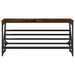 Pantofar, stejar fumuriu, 90x30x45cm, lemn prelucrat - WALTI WALTI