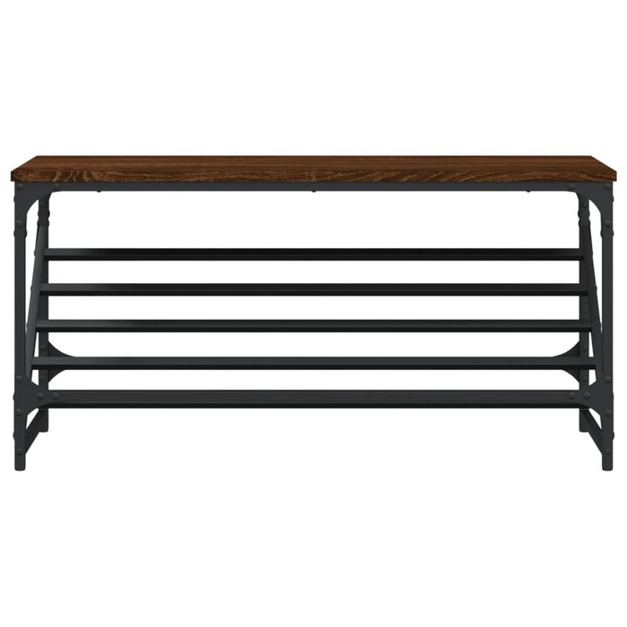 Pantofar, stejar maro, 90x30x45 cm, lemn compozit - WALTI WALTI