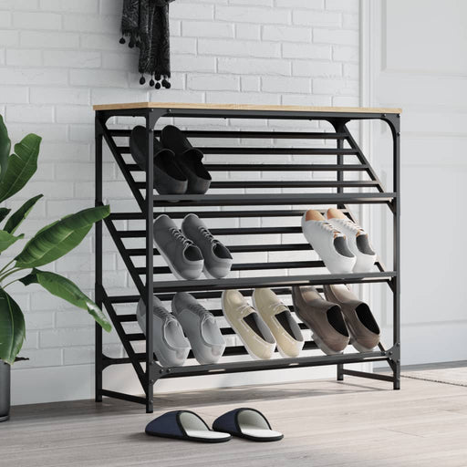 Suport de pantofi, stejar sonoma, 90x30x85 cm, lemn prelucrat - WALTI WALTI
