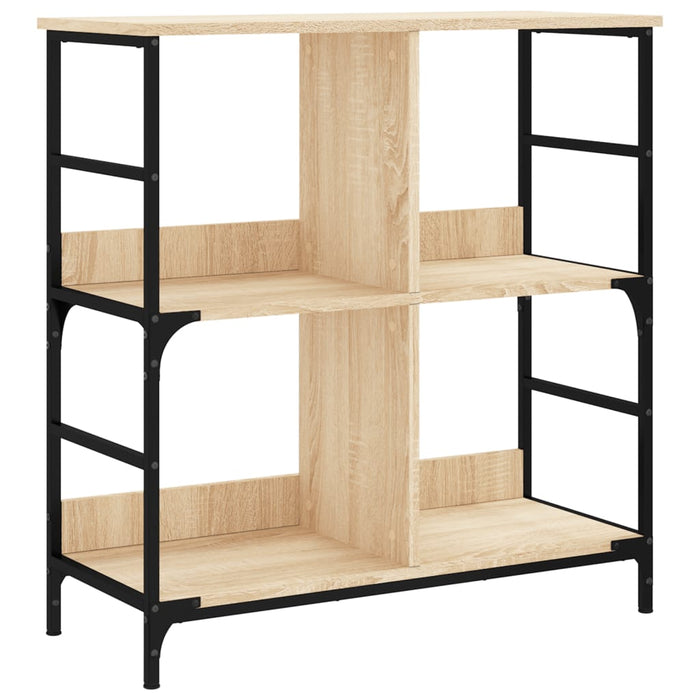 Bibliotecă, stejar sonoma, 78,5x33x82 cm, lemn prelucrat - WALTI WALTI