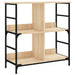 Bibliotecă, stejar sonoma, 78,5x33x82 cm, lemn prelucrat - WALTI WALTI