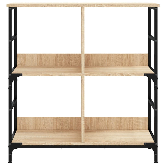 Bibliotecă, stejar sonoma, 78,5x33x82 cm, lemn prelucrat - WALTI WALTI