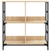 Bibliotecă, stejar sonoma, 78,5x33x82 cm, lemn prelucrat - WALTI WALTI