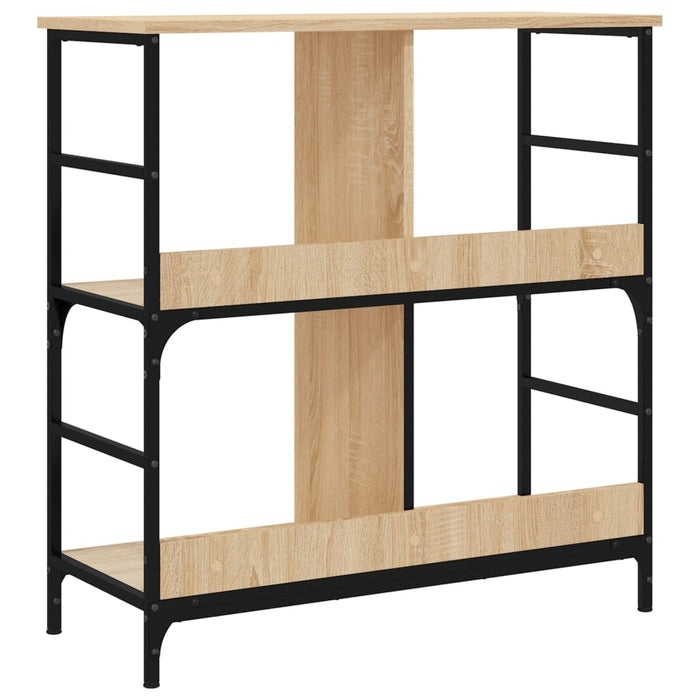 Bibliotecă, stejar sonoma, 78,5x33x82 cm, lemn prelucrat - WALTI WALTI