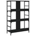 Bibliotecă, negru, 78,5x33x117,5 cm, lemn prelucrat - WALTI WALTI