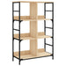 Bibliotecă, stejar sonoma, 78,5x33x117,5 cm, lemn prelucrat - WALTI WALTI