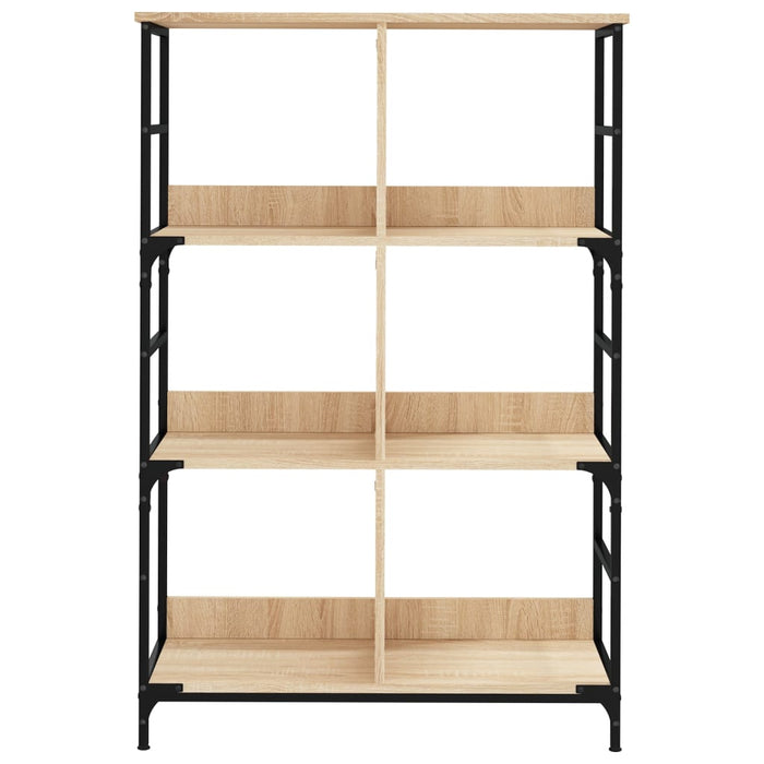 Bibliotecă, stejar sonoma, 78,5x33x117,5 cm, lemn prelucrat - WALTI WALTI
