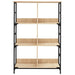 Bibliotecă, stejar sonoma, 78,5x33x117,5 cm, lemn prelucrat - WALTI WALTI