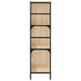 Bibliotecă, stejar sonoma, 78,5x33x117,5 cm, lemn prelucrat - WALTI WALTI