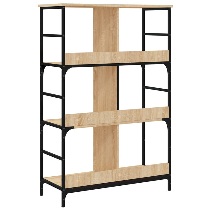 Bibliotecă, stejar sonoma, 78,5x33x117,5 cm, lemn prelucrat - WALTI WALTI
