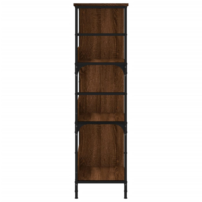 Bibliotecă, stejar maro, 78,5x33x117,5 cm, lemn prelucrat - WALTI WALTI