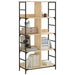 Bibliotecă, stejar sonoma, 78,5x33x153 cm, lemn prelucrat - WALTI WALTI