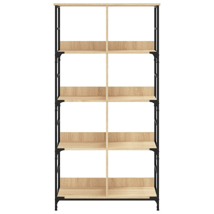 Bibliotecă, stejar sonoma, 78,5x33x153 cm, lemn prelucrat - WALTI WALTI