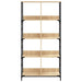 Bibliotecă, stejar sonoma, 78,5x33x153 cm, lemn prelucrat - WALTI WALTI