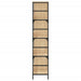 Bibliotecă, stejar sonoma, 78,5x33x153 cm, lemn prelucrat - WALTI WALTI