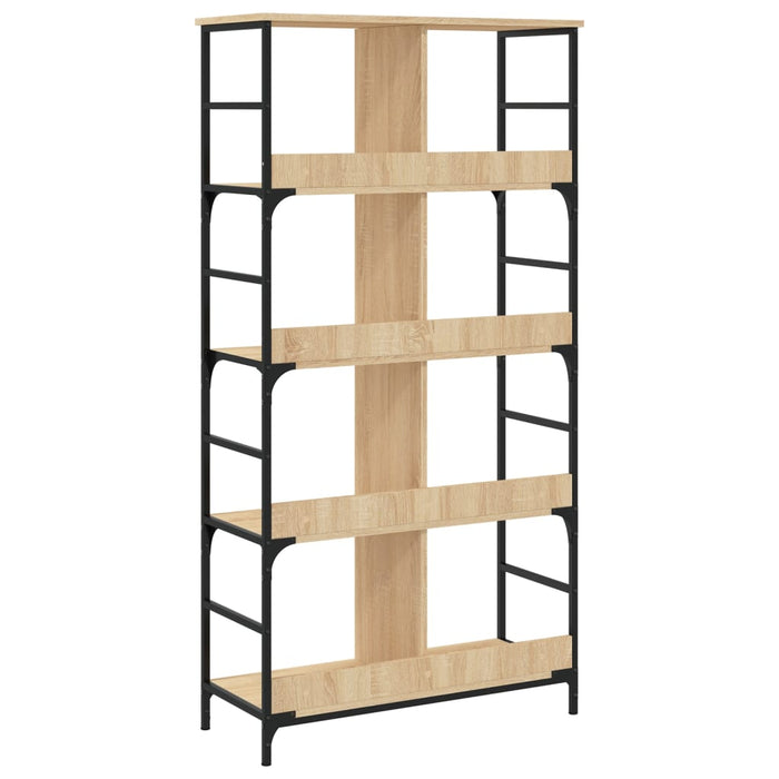 Bibliotecă, stejar sonoma, 78,5x33x153 cm, lemn prelucrat - WALTI WALTI
