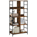 Bibliotecă, stejar fumuriu, 78,5x33x153 cm, lemn prelucrat - WALTI WALTI
