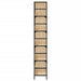 Bibliotecă, stejar sonoma, 78,5x33x188,5 cm, lemn prelucrat - WALTI WALTI