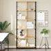 Bibliotecă, stejar sonoma, 78,5x33x188,5 cm, lemn prelucrat - WALTI WALTI