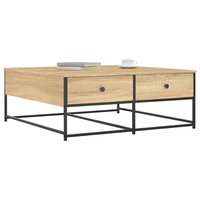 Măsuță de cafea stejar sonoma 100x99x40 cm lemn prelucrat - WALTI WALTI