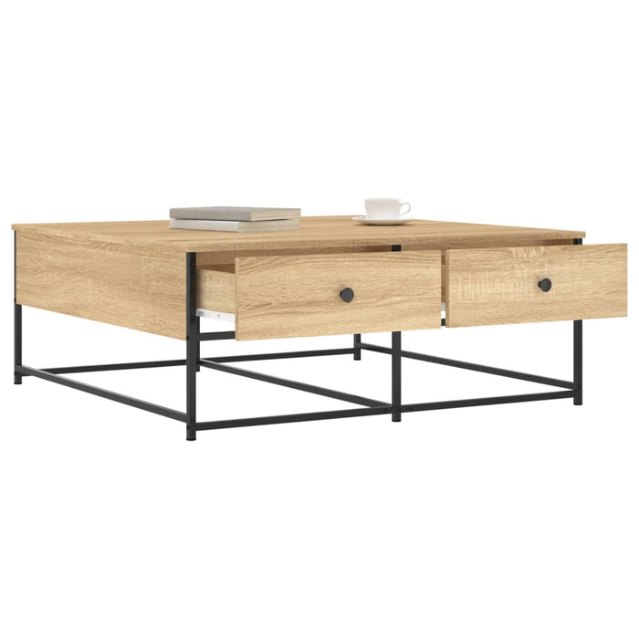 Măsuță de cafea stejar sonoma 100x99x40 cm lemn prelucrat - WALTI WALTI
