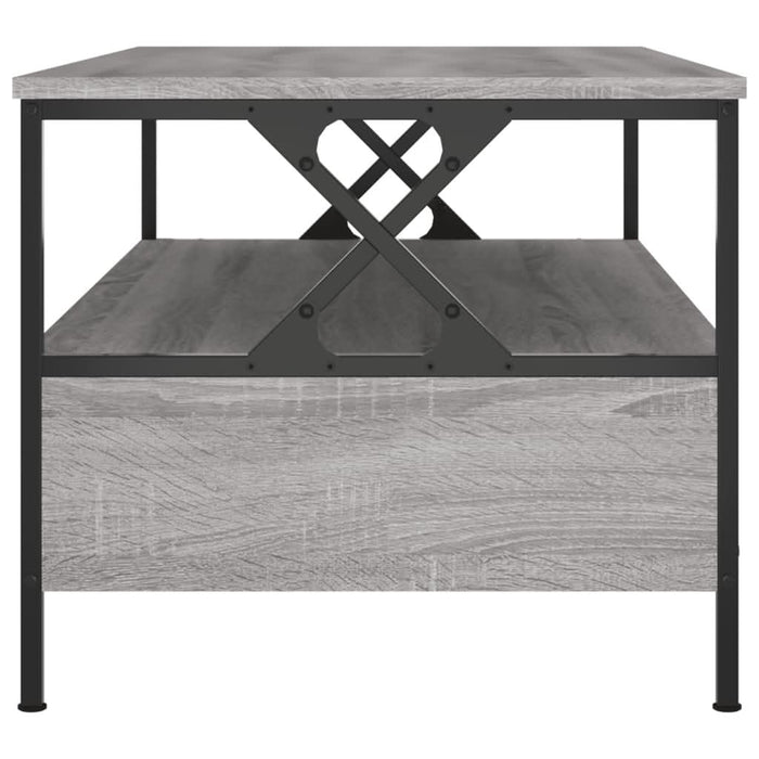 Măsuță de cafea, gri sonoma, 100x51x45 cm, lemn compozit - WALTI WALTI