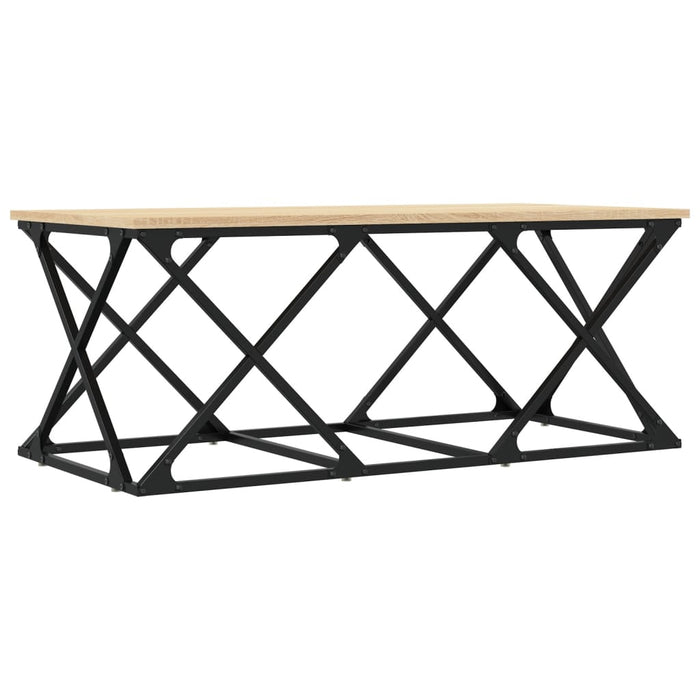 Măsuță de cafea, stejar sonoma, 100x49x40 cm, lemn prelucrat - WALTI WALTI