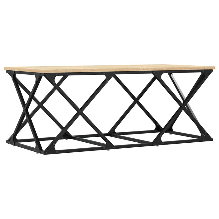 Măsuță de cafea, stejar sonoma, 100x49x40 cm, lemn prelucrat - WALTI WALTI