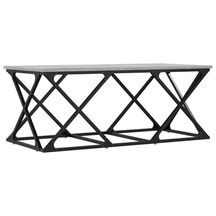 Măsuță de cafea, gri sonoma, 100x49x40 cm, lemn prelucrat - WALTI WALTI