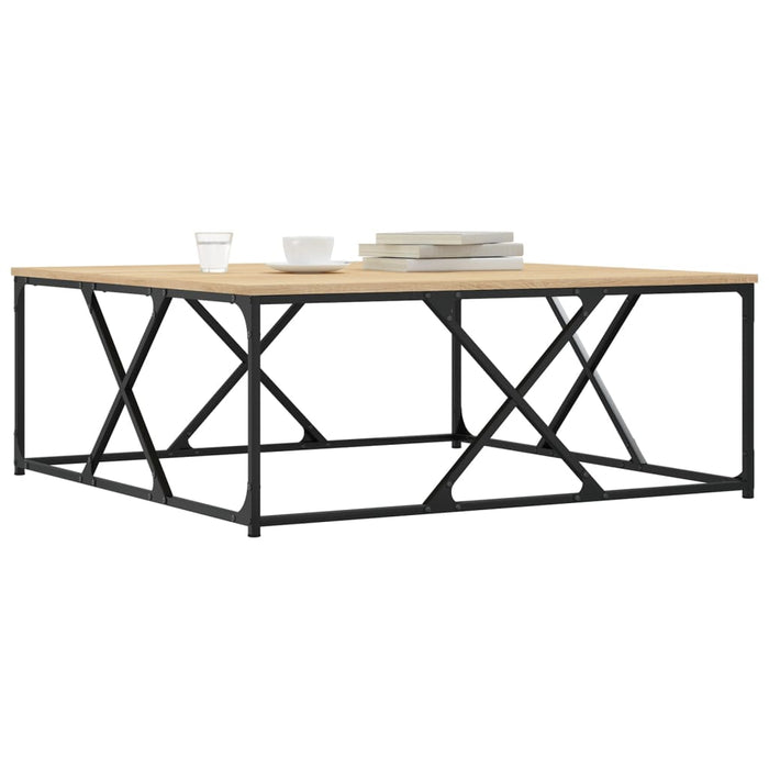 Măsuță de cafea stejar sonoma 100x100x40 cm lemn prelucrat - WALTI WALTI