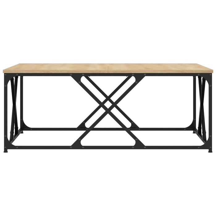 Măsuță de cafea stejar sonoma 100x100x40 cm lemn prelucrat - WALTI WALTI