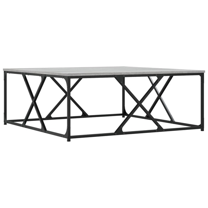 Măsuță de cafea gri sonoma 100x100x40 cm lemn prelucrat WALTI