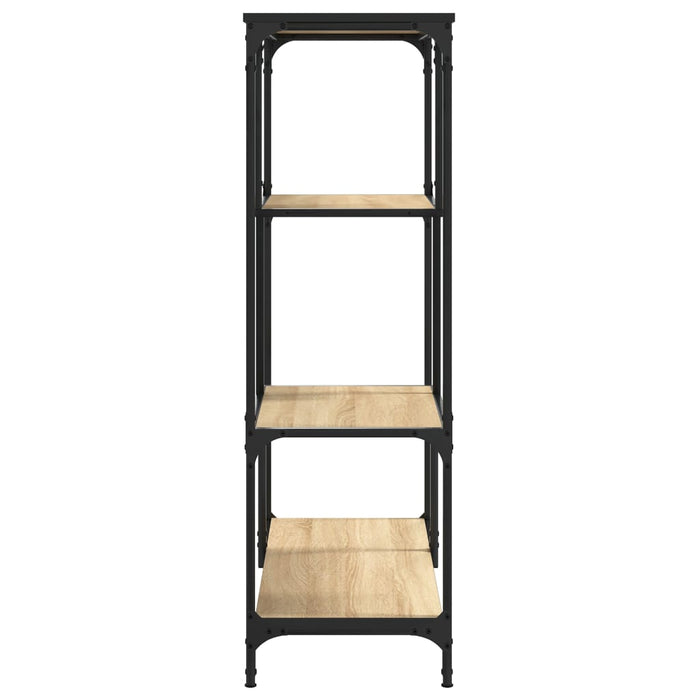 Raft pentru cărți 3 niveluri 81 x 36 x 115 cm Stejar Sonoma WALTI