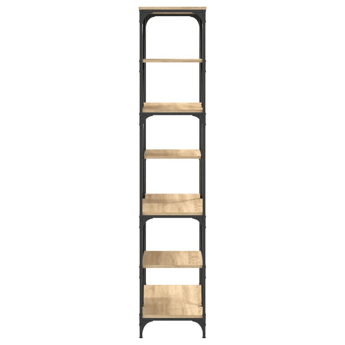 Raft de cărți stejar sonoma 91x36x176 cm lemn prelucrat și oțel - WALTI WALTI