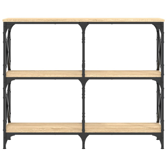 Măsuță consolă, stejar sonoma, 100x28x80,5 cm, lemn prelucrat - WALTI WALTI