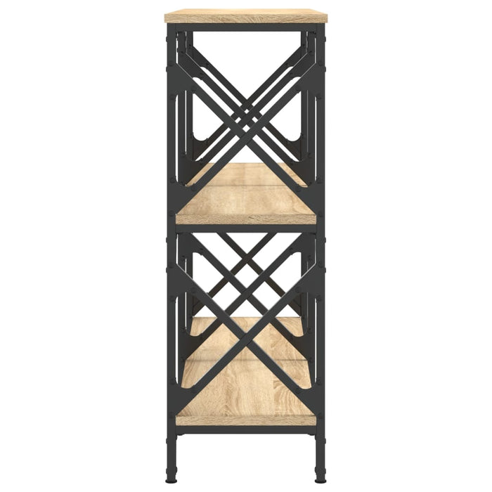 Măsuță consolă, stejar sonoma, 100x28x80,5 cm, lemn prelucrat - WALTI WALTI