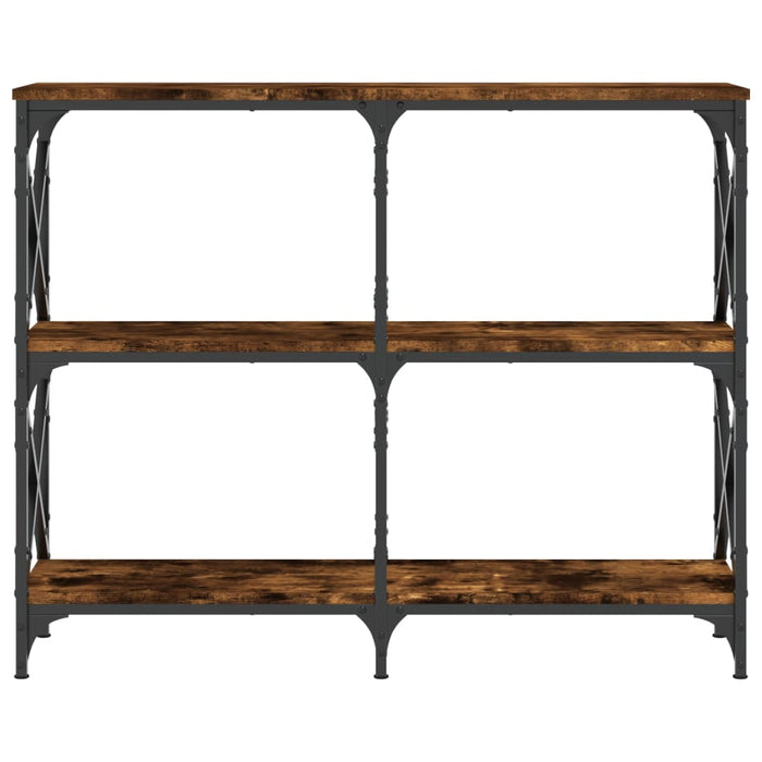 Măsuță consolă, stejar fumuriu, 100x28x80,5 cm, lemn prelucrat WALTI