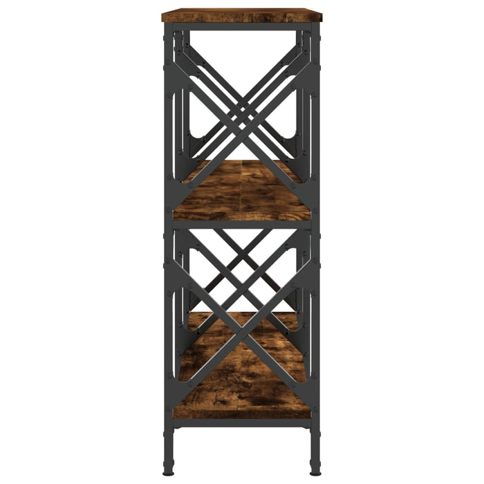 Măsuță consolă, stejar fumuriu, 100x28x80,5 cm, lemn prelucrat WALTI