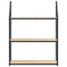 Raft cu 3 niveluri stejar sonoma 60x21x78,5 cm, lemn prelucrat - WALTI WALTI
