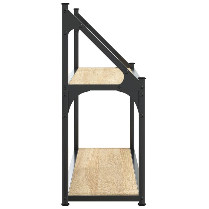 Raft de perete cu 2 niveluri, stejar Sonoma, 60x21x51 cm, lemn stratificat WALTI